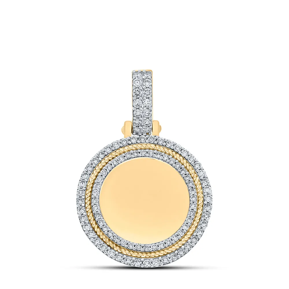 1 1/4CTW-DIA CN MEMORY PENDANT