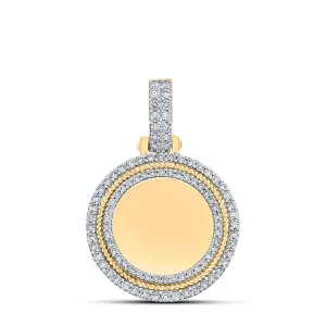 1 1/4CTW-DIA CN MEMORY PENDANT