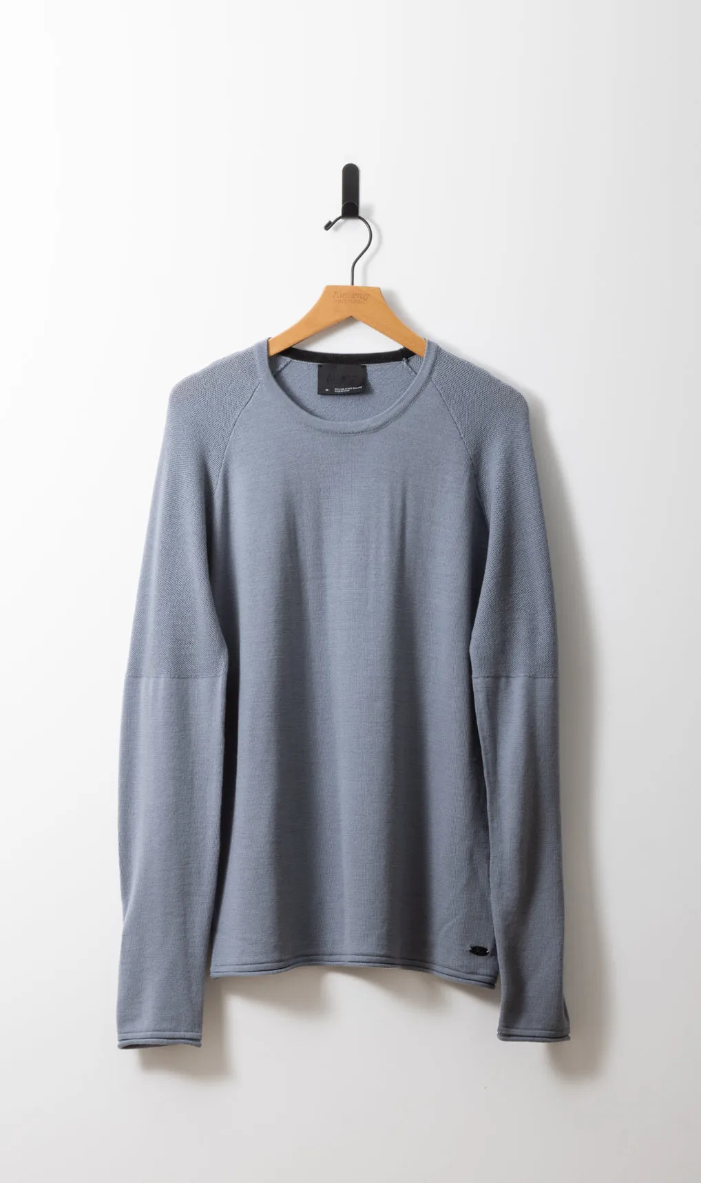 14 GAUGE MERINO LONG SLEEVE CREW - CLEARANCE