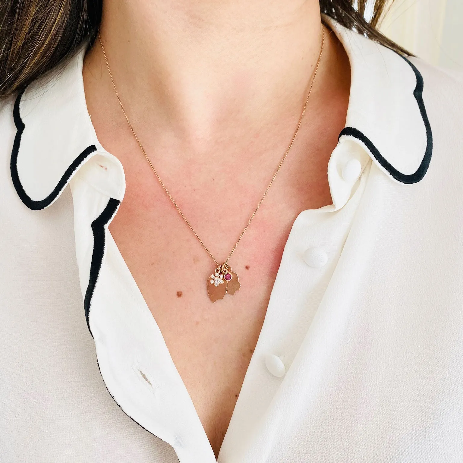 14K Classic Dainty Chain Necklace