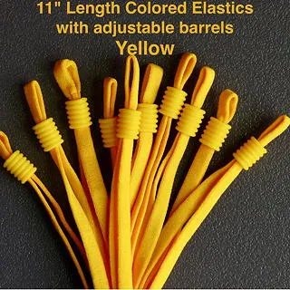 2021 Halloween Collection of elastic earloops for sewing masks in TEN colors. Orange, Purple, Blood Red, Black and more. Ships from Ohio.