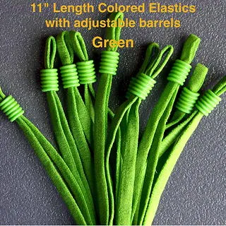 2021 Halloween Collection of elastic earloops for sewing masks in TEN colors. Orange, Purple, Blood Red, Black and more. Ships from Ohio.