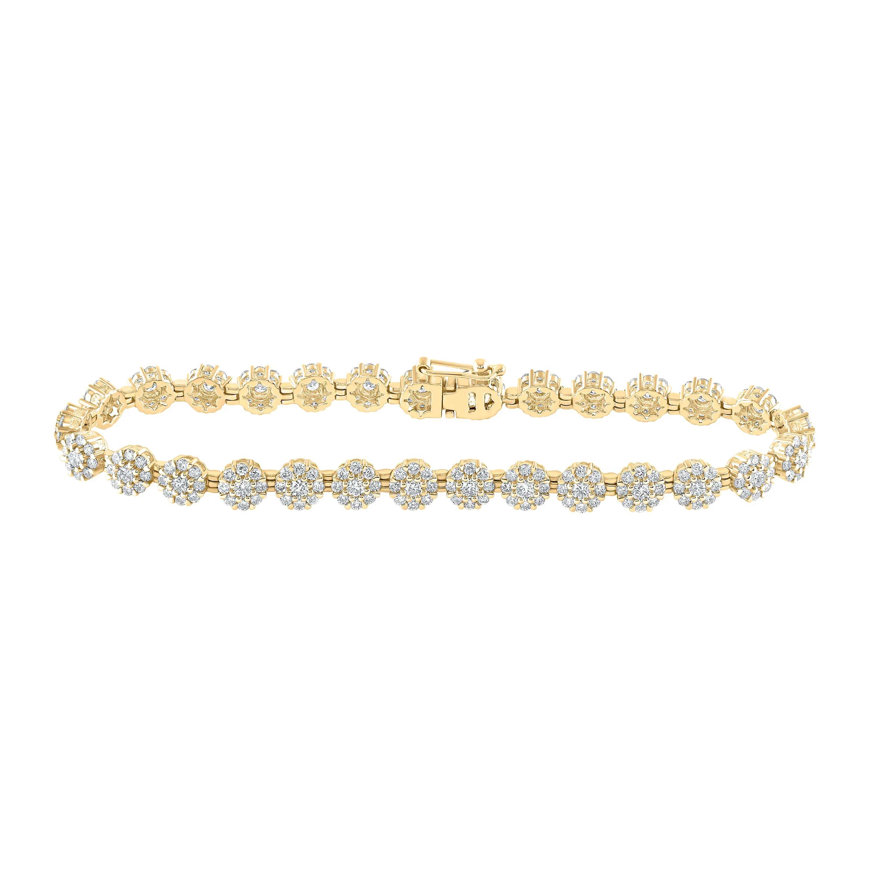 3 7/8CTW-DIA NK LADIES BRACELET (7 INCH)