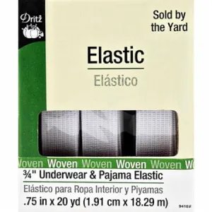 3/4" Underwear & Pajama Elastic