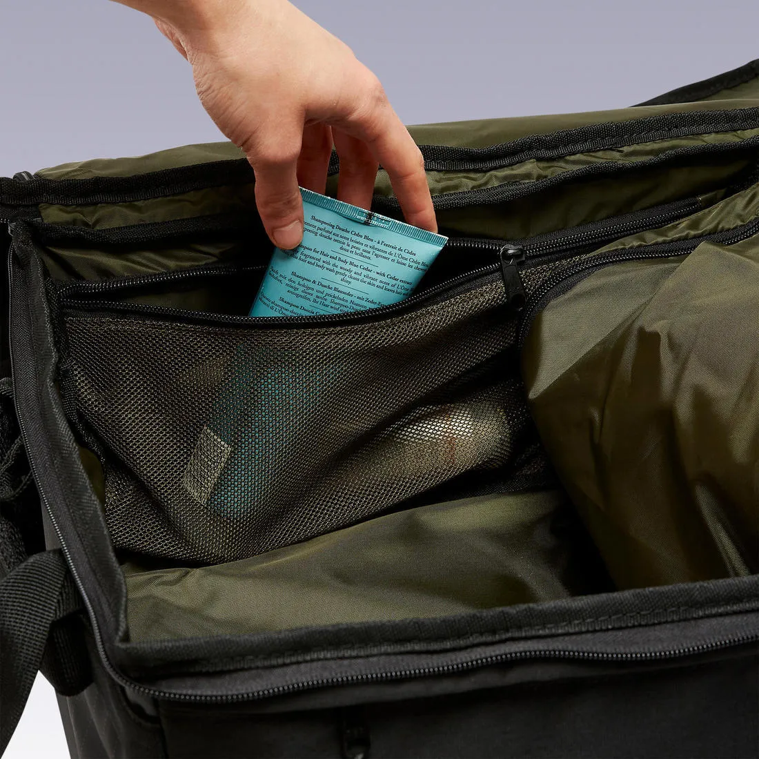 55L Sports Bag Urban - Black