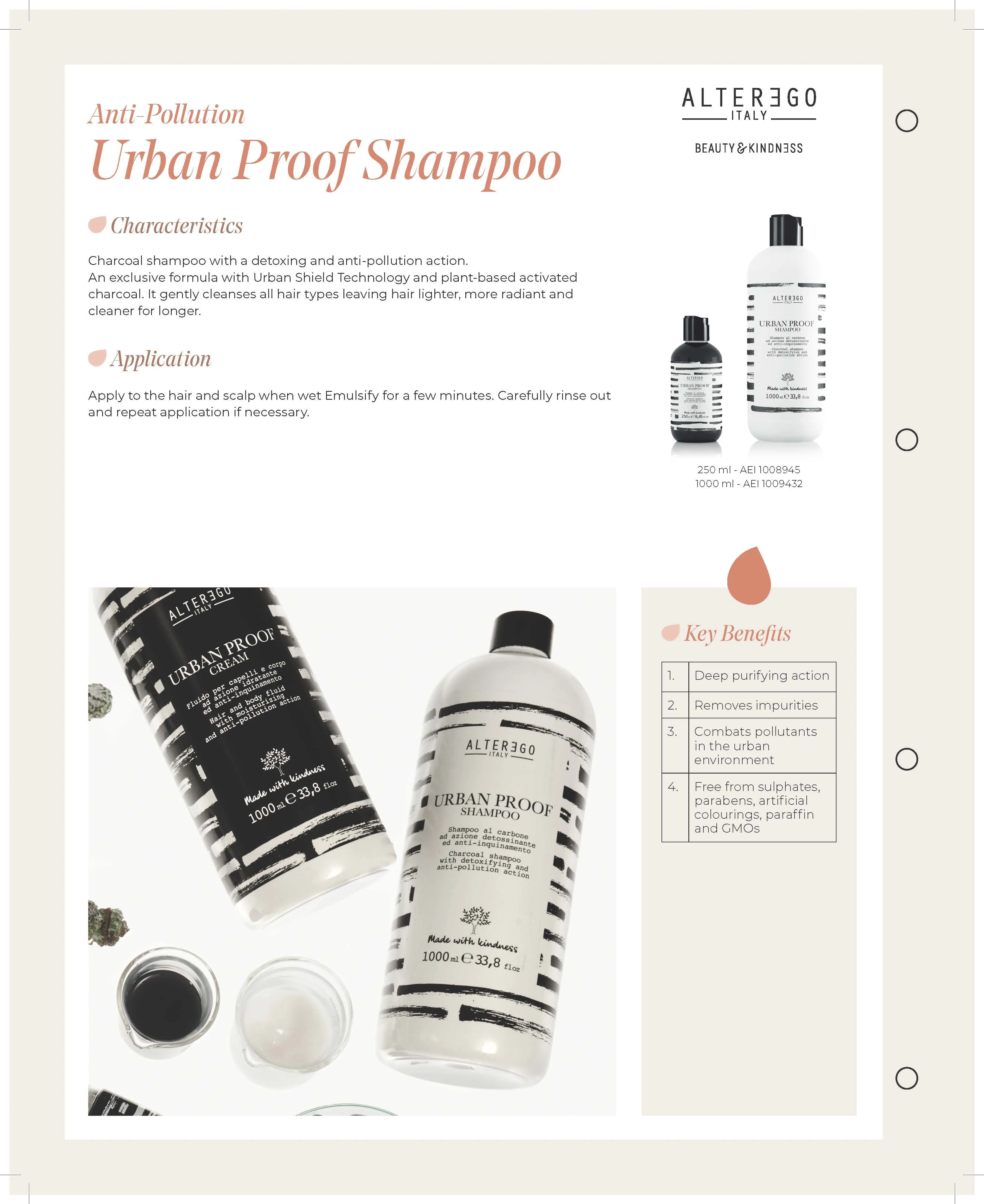 ALTER EGO ITALY  - Urban Proof Collection - Urban Proof Cream