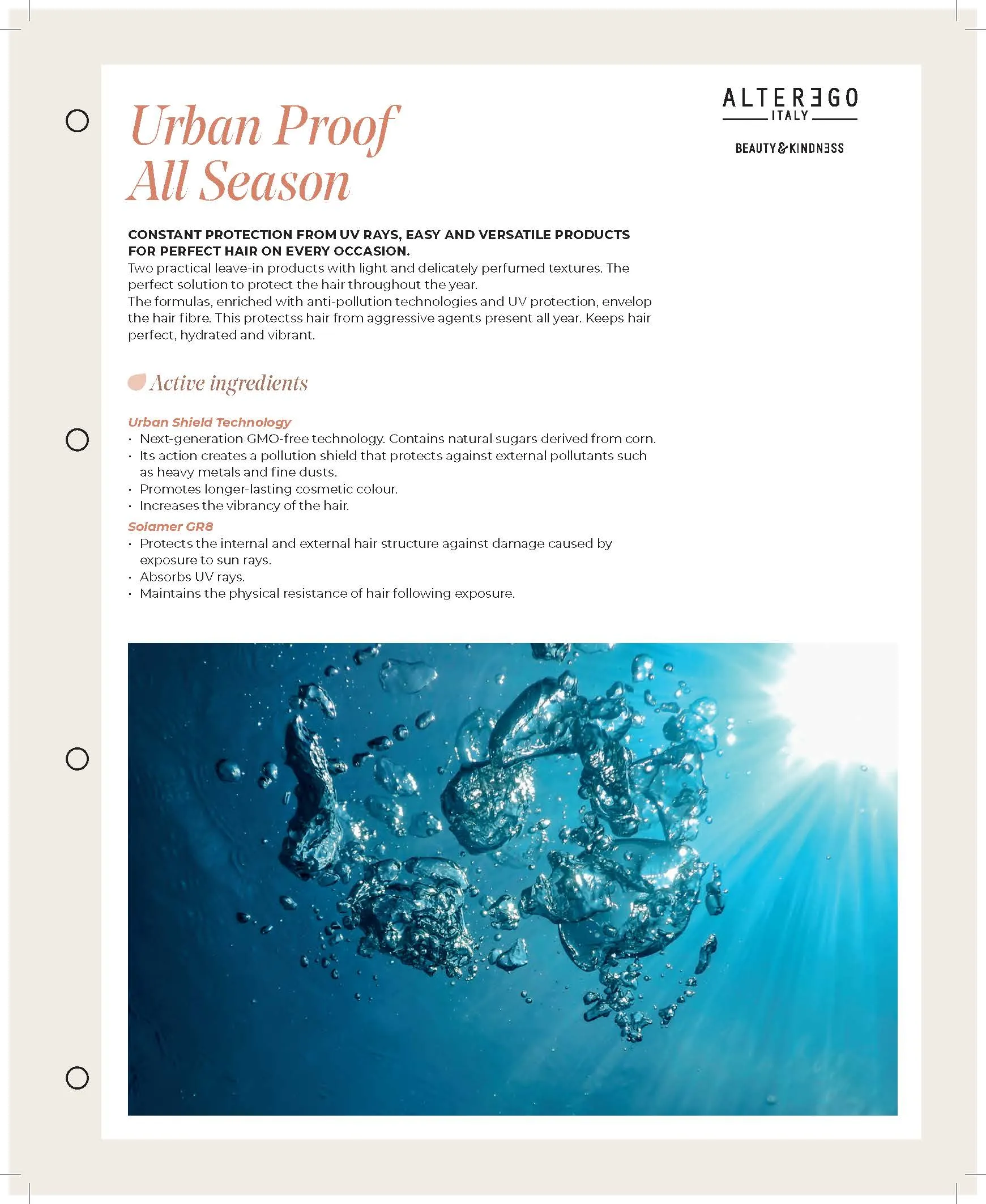 ALTER EGO ITALY  - Urban Proof Collection - Urban Proof Cream