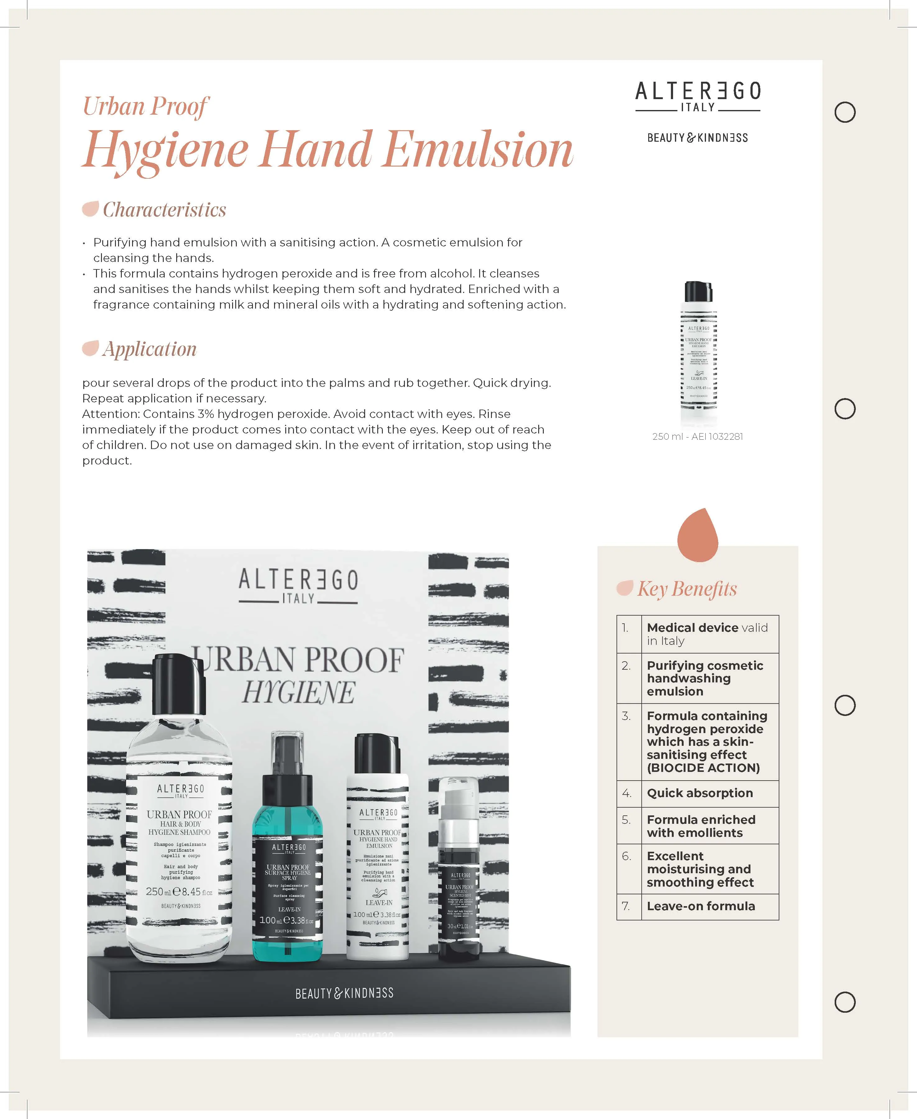 ALTER EGO ITALY  - Urban Proof Collection - Urban Proof Cream