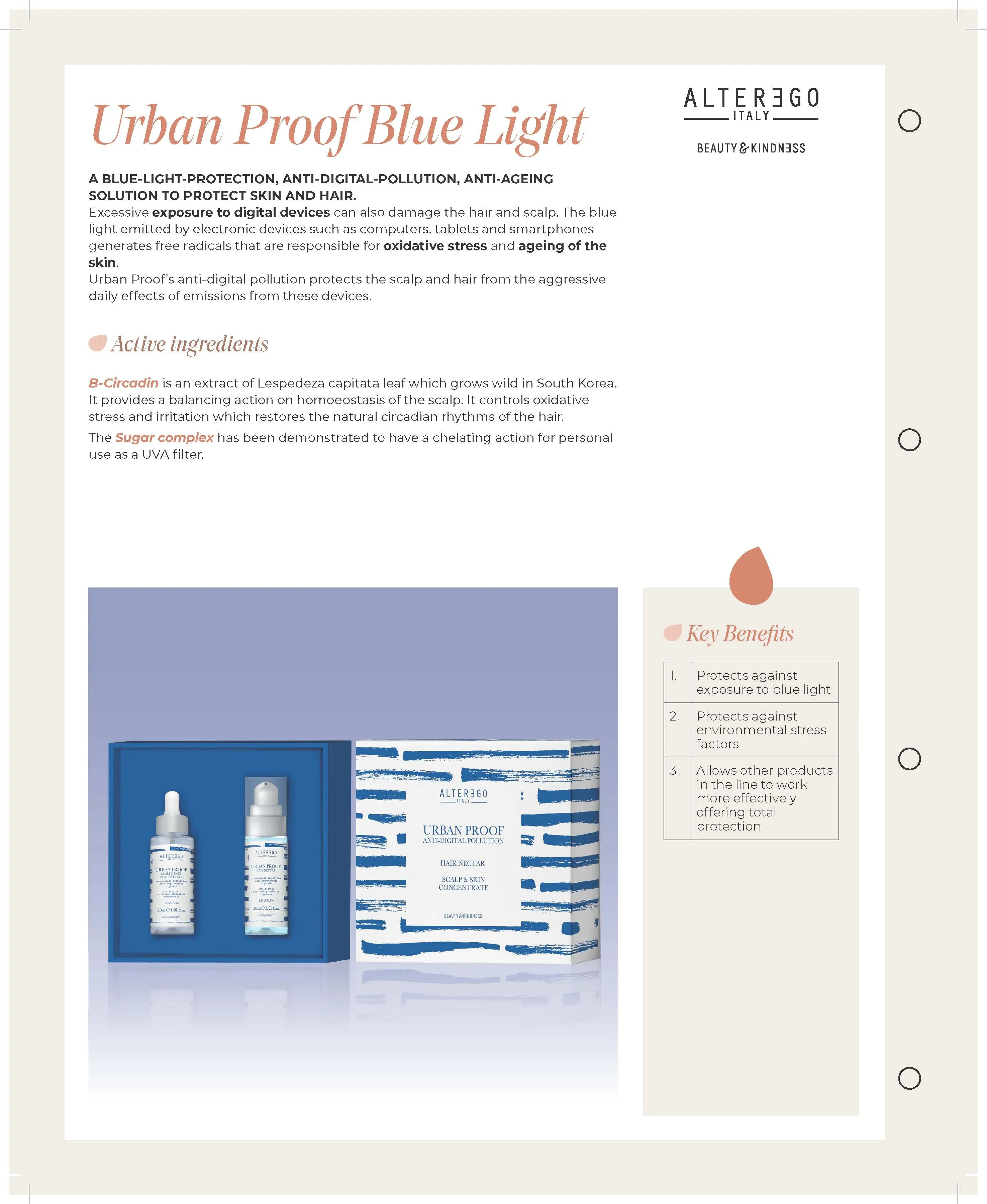 ALTER EGO ITALY  - Urban Proof Collection - Urban Proof Cream