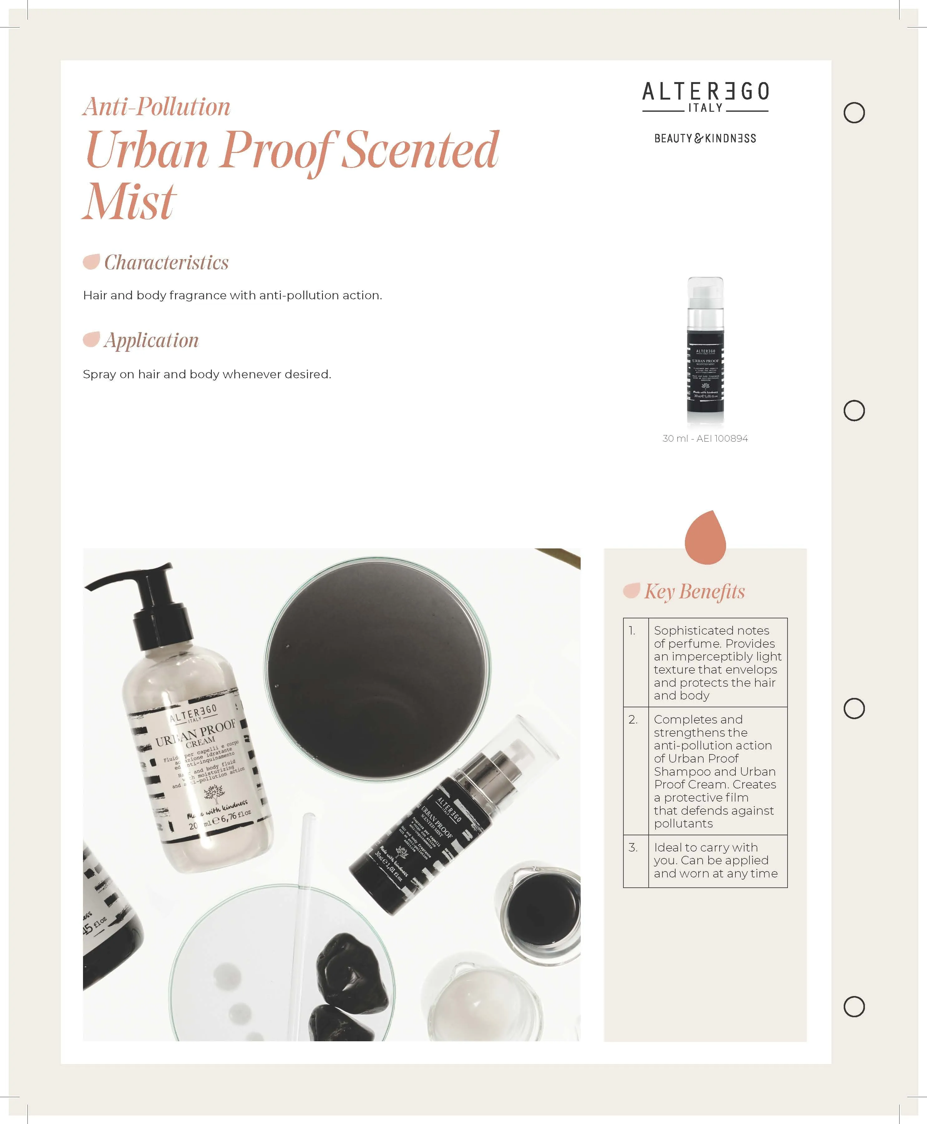ALTER EGO ITALY  - Urban Proof Collection - Urban Proof Cream