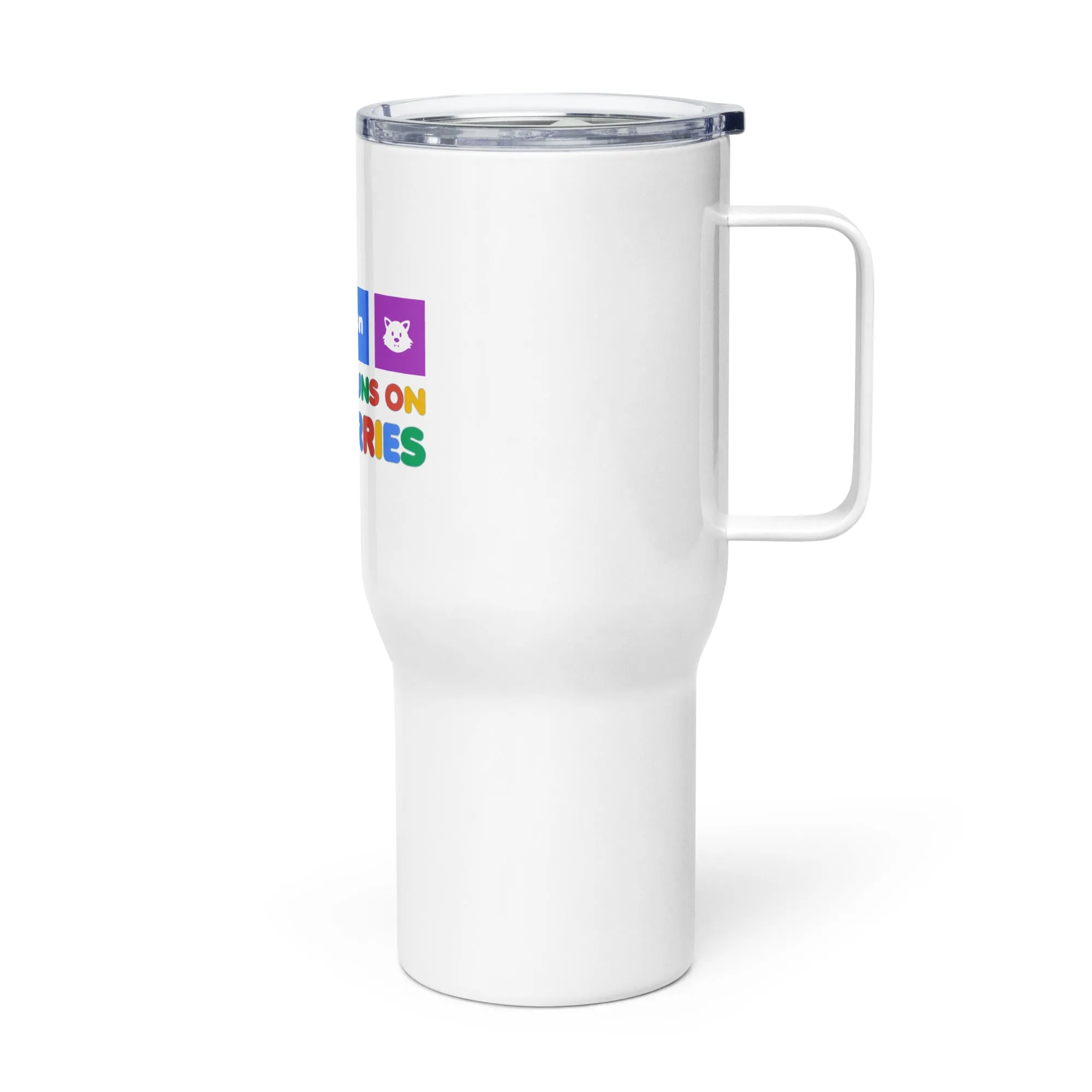 America Runs on Gay Furries Travel Mug