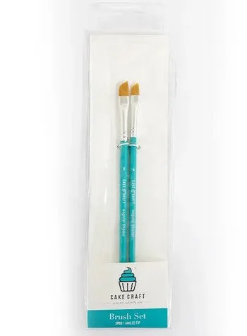 Angled Tip Brush 2 Pc Set