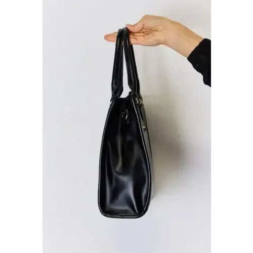 Argyle Leather Tote Bag