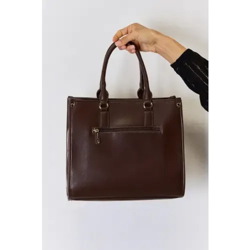 Argyle Leather Tote Bag