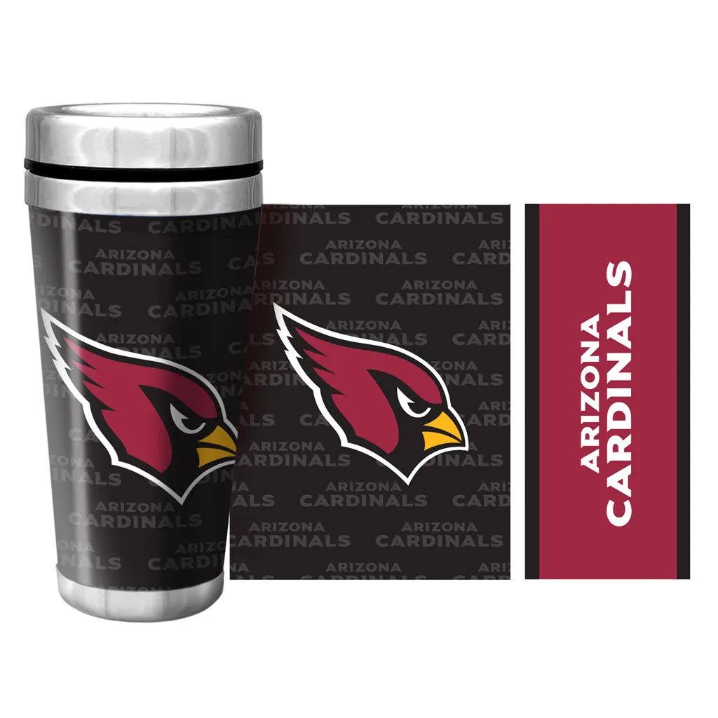 Arizona Cardinals Travel Mug | Wallpaper Full Wrap 16 oz.