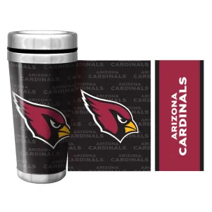 Arizona Cardinals Travel Mug | Wallpaper Full Wrap 16 oz.