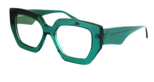 Armazón Angular Vintage Cat Eye Acetato Italiano Gafas Ópticas para Graduar Avery