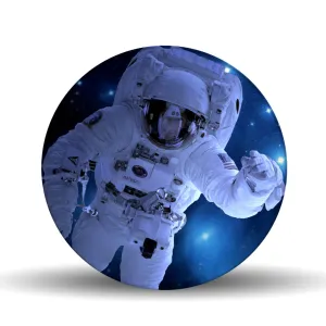 Astronaut <br>Glass Table Spinner 17.75"