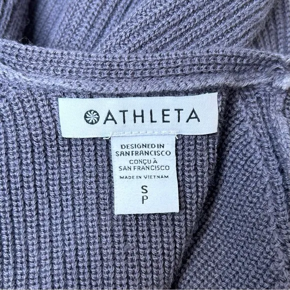 Athleta Hanover Refined V-Neck Sweater In Dusk Violet