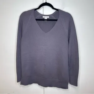 Athleta Hanover Refined V-Neck Sweater In Dusk Violet