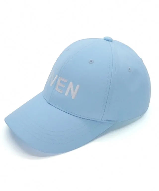 AVEN Bold Letter Logo Embroidered Ball Cap - Sky Blue