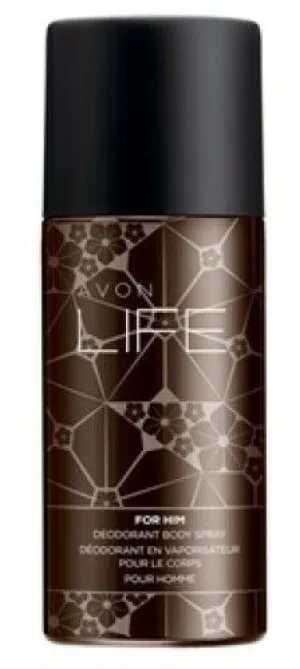 Avon Life for Him Body Spray 150ml Exclusively designed by Kenzo Takada * Discontinued *
