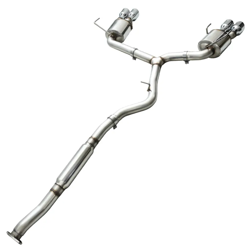 AWE Tuning 2015  Subaru WRX VA Sedan Touring Edition Exhaust - Chrome Silver Tips (102mm)