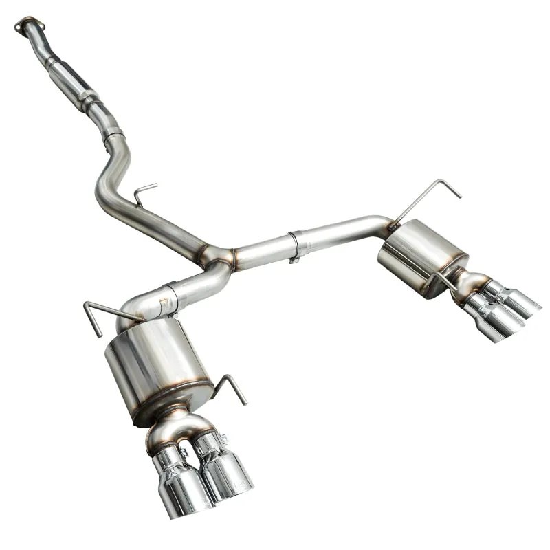 AWE Tuning 2015  Subaru WRX VA Sedan Touring Edition Exhaust - Chrome Silver Tips (102mm)