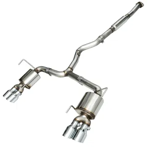 AWE Tuning 2015  Subaru WRX VA Sedan Touring Edition Exhaust - Chrome Silver Tips (102mm)