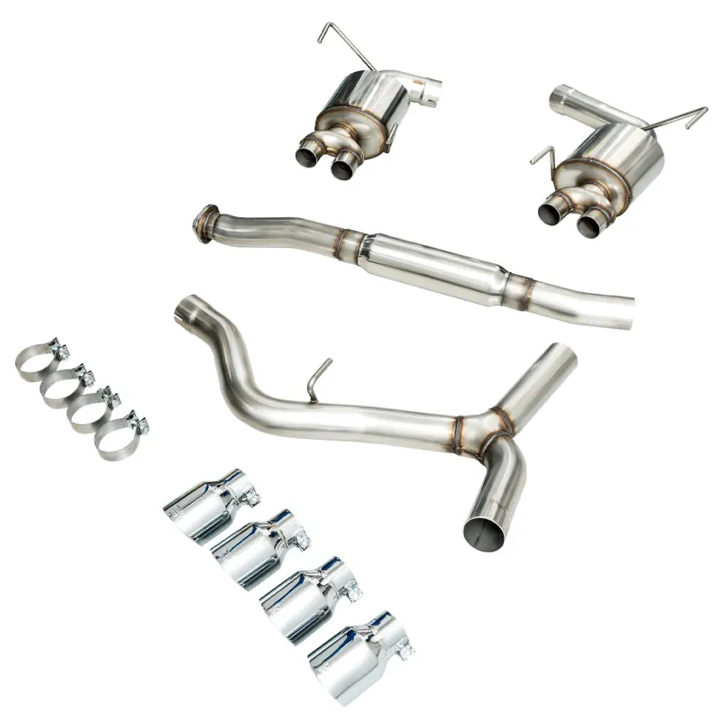 AWE Tuning 2015  Subaru WRX VA Sedan Touring Edition Exhaust - Chrome Silver Tips (102mm)