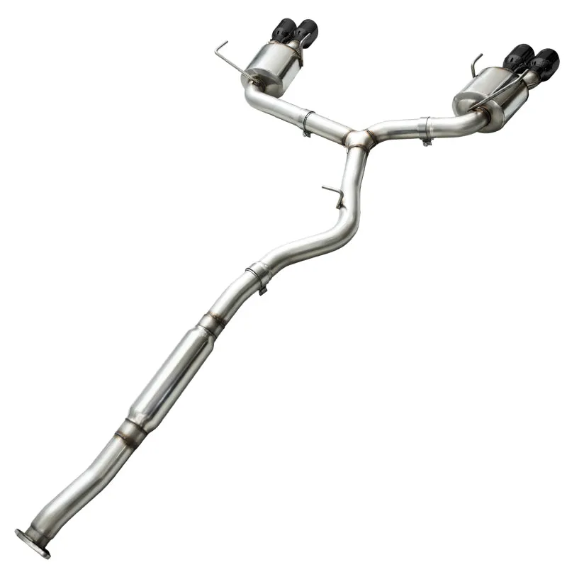 AWE Tuning 2015  Subaru WRX VA Sedan Touring Edition Exhaust - Diamond Black Tips (102mm)