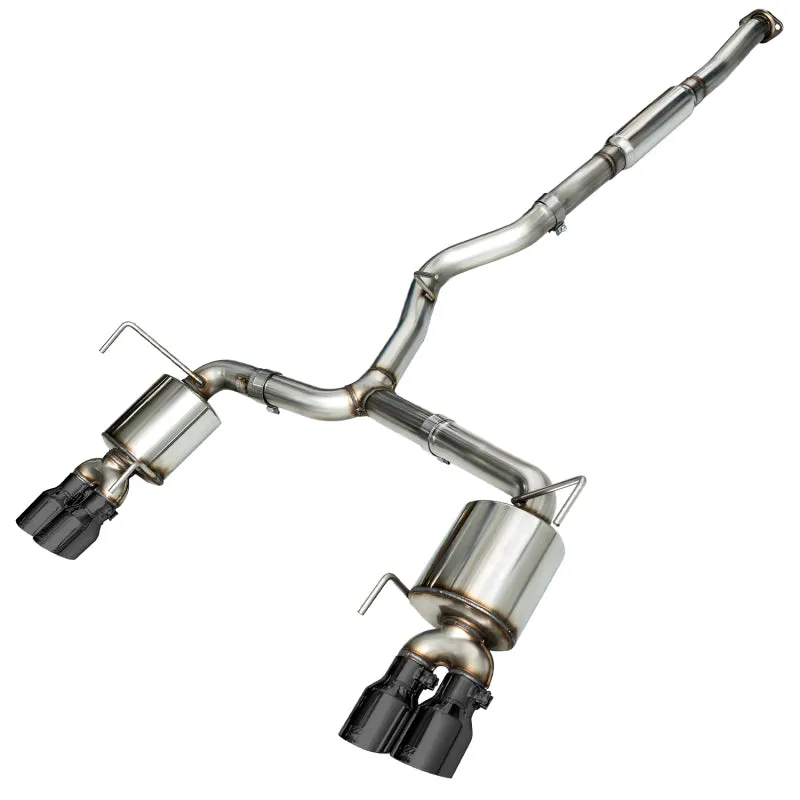 AWE Tuning 2015  Subaru WRX VA Sedan Touring Edition Exhaust - Diamond Black Tips (102mm)