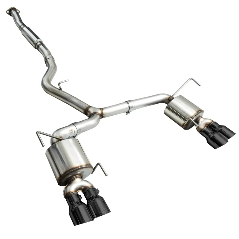 AWE Tuning 2015  Subaru WRX VA Sedan Touring Edition Exhaust - Diamond Black Tips (102mm)
