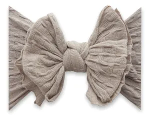Baby Bling Taupe Waffle FAB Headband