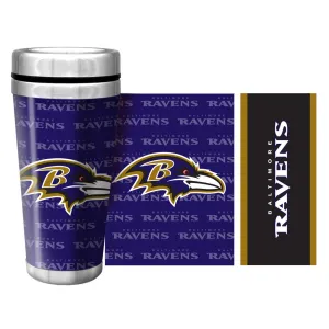 Baltimore Ravens Travel Mug | Wallpaper Full Wrap 16 oz.