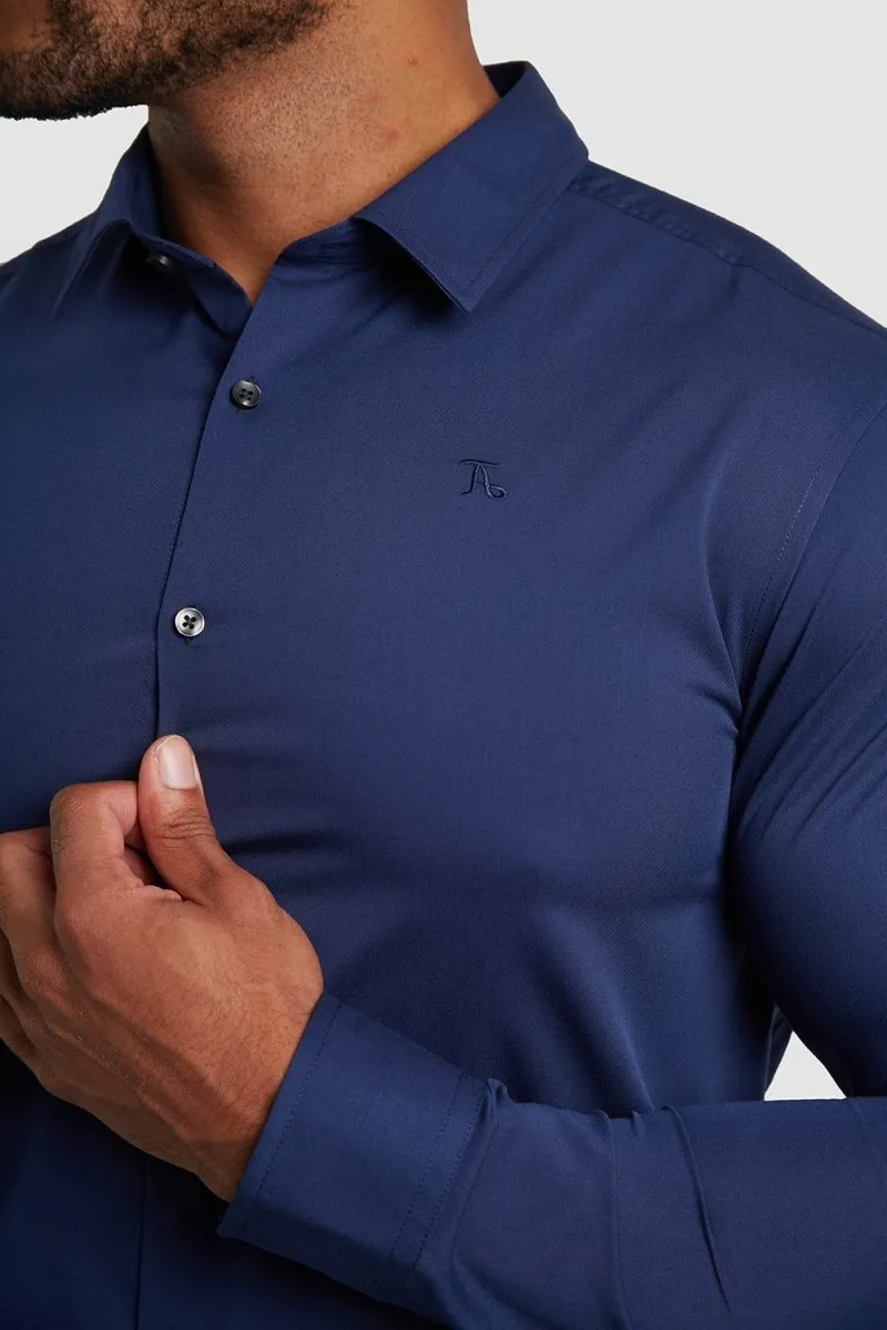 Bamboo Shirt in Midnight