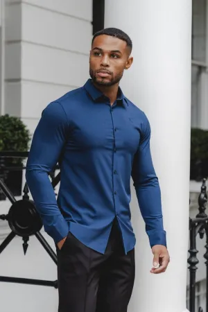 Bamboo Shirt in Midnight