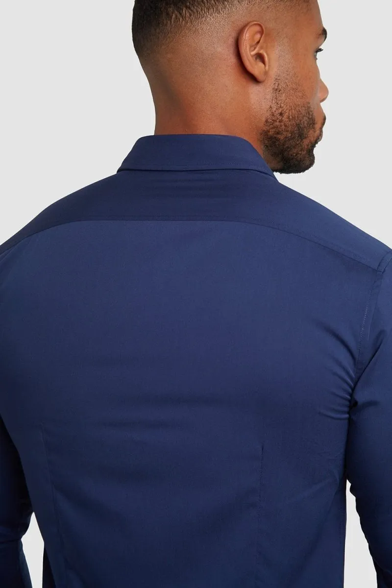 Bamboo Shirt in Midnight