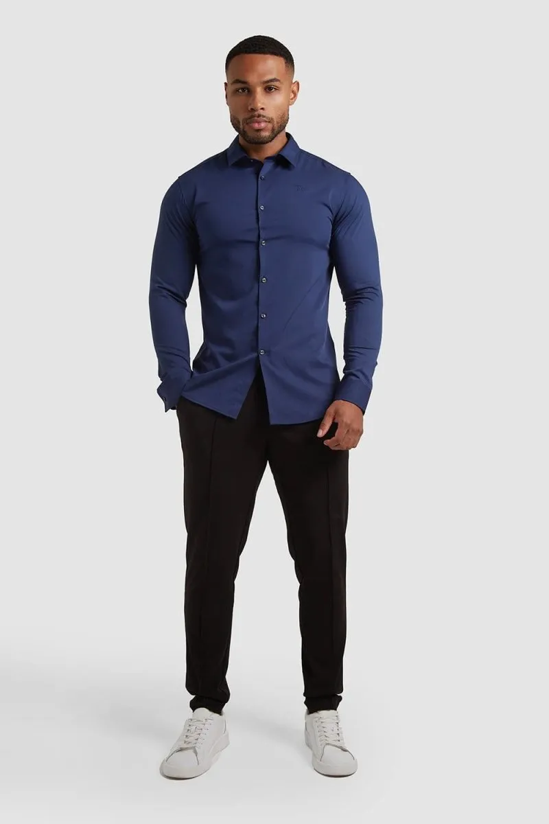 Bamboo Shirt in Midnight