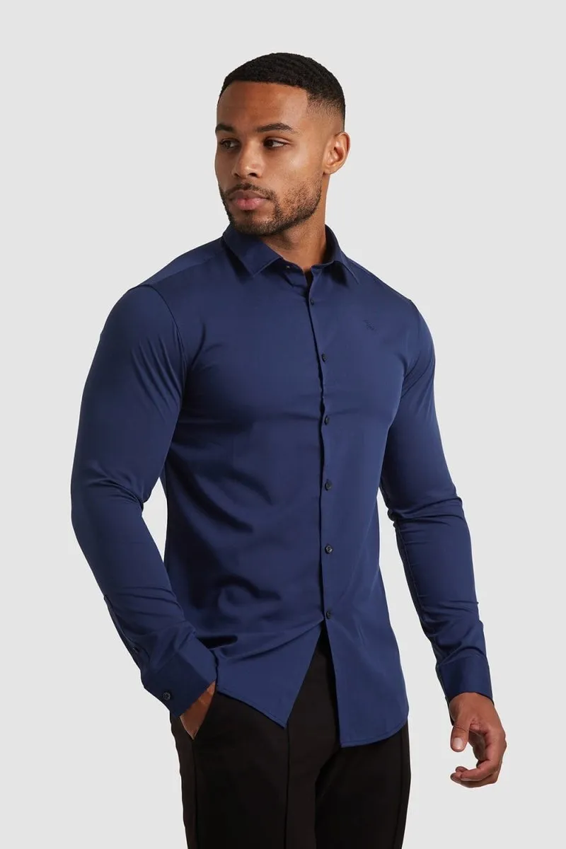 Bamboo Shirt in Midnight