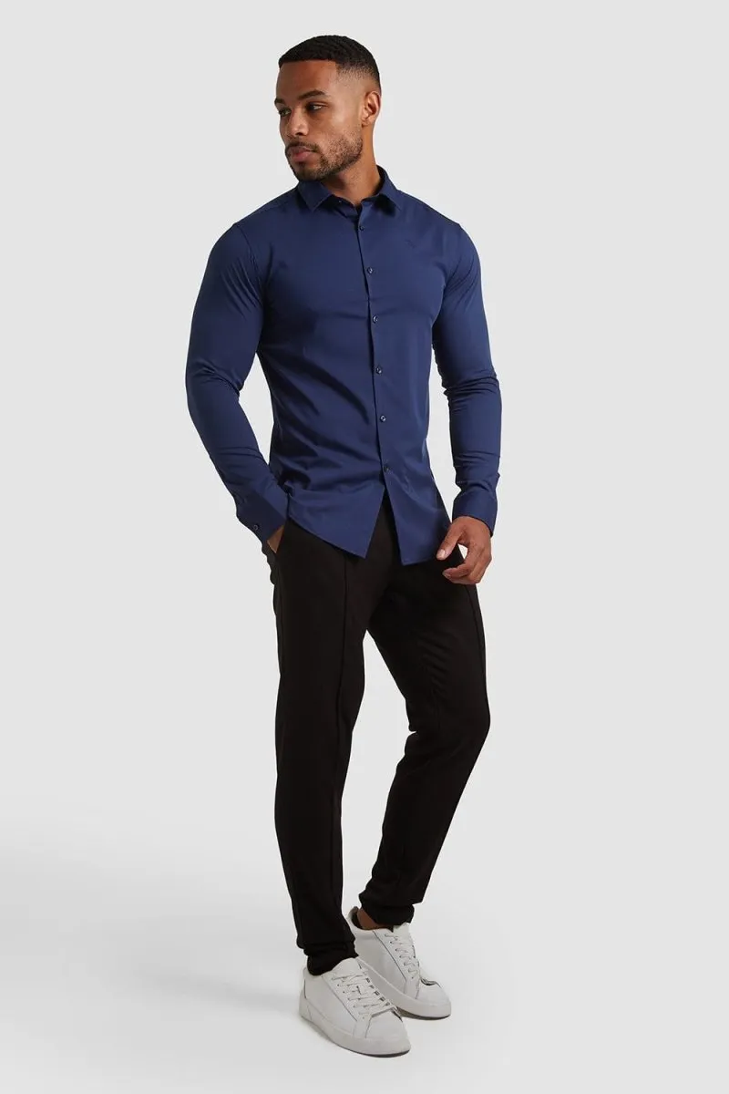 Bamboo Shirt in Midnight