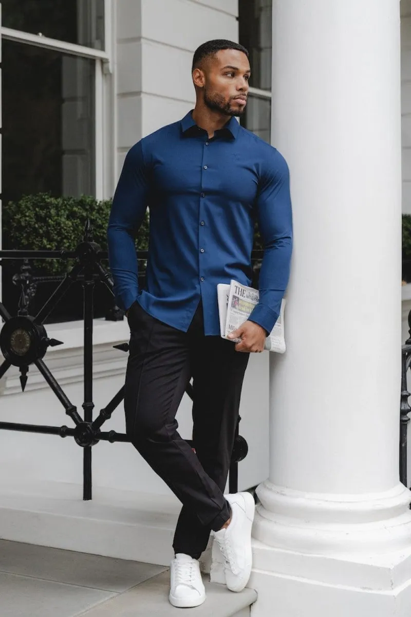 Bamboo Shirt in Midnight