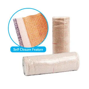 Bandage Elastic Self Closure Tan 5 Yards Stretched by Dynarex