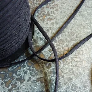 Banded Elastic 4mm - Black