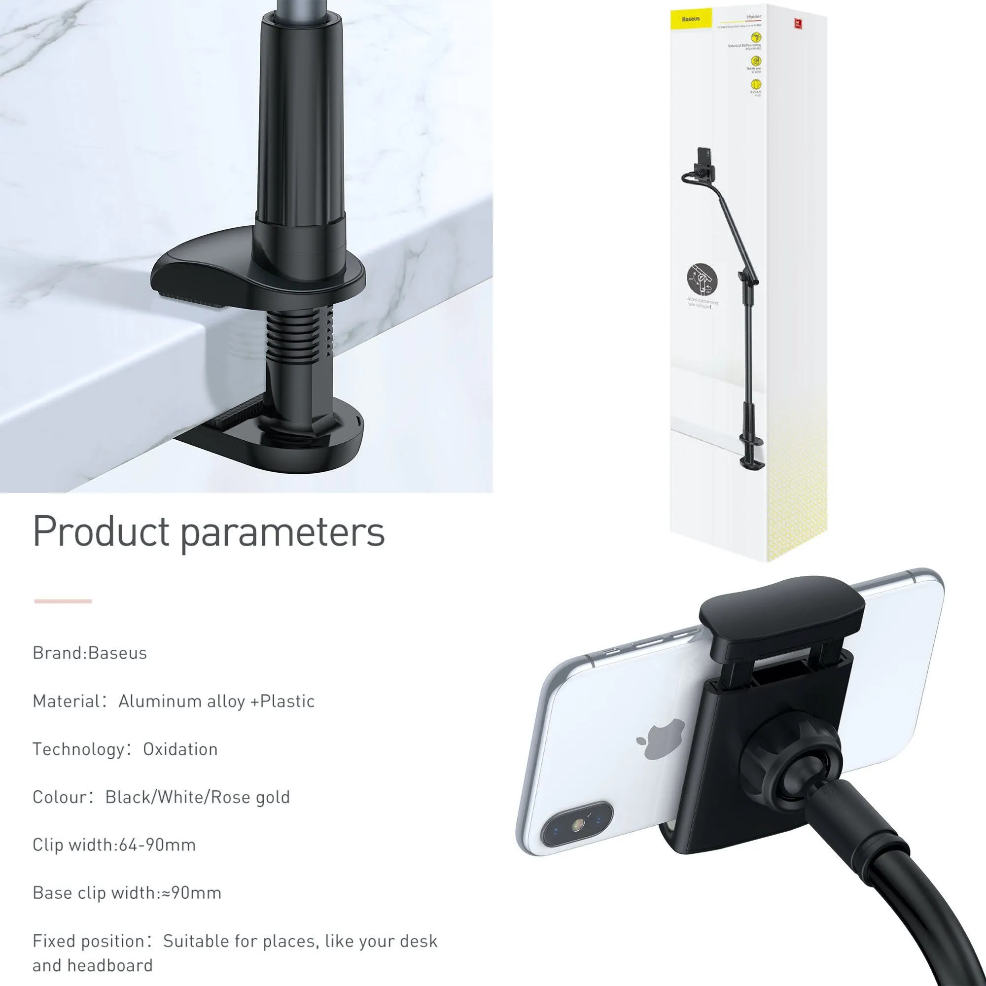 Baseus Lazy Phone Holder for Bed Desk Desktop