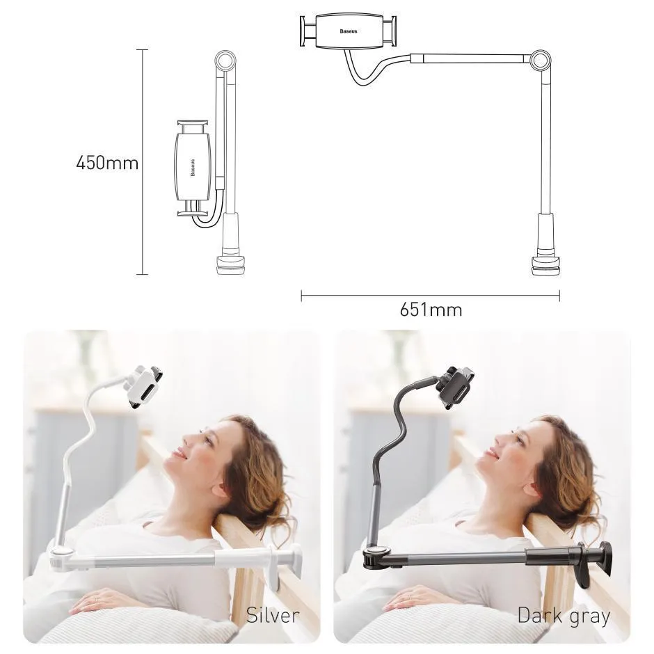Baseus Otaku Life Rotary Adjustment Lazy Phone | Tablet Holder