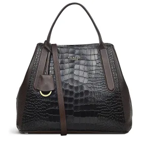 BAYLIS ROAD 2.0 - FAUX CROC - Medium Zip-Top Shoulder