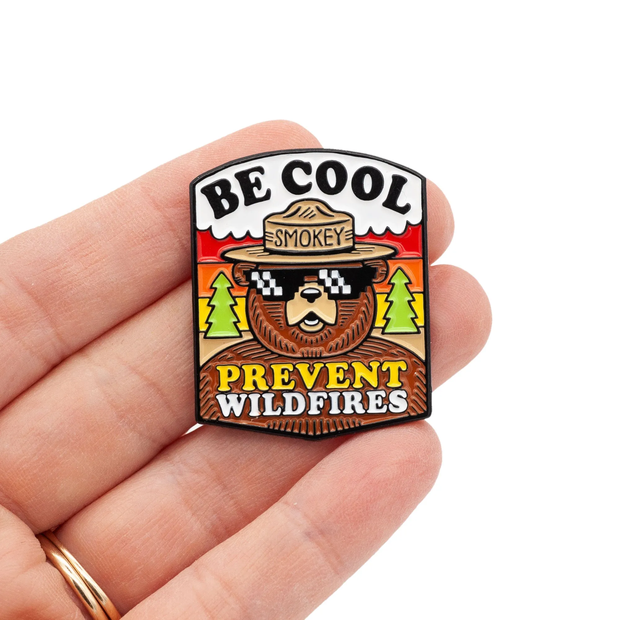 Be Cool Enamel Pin