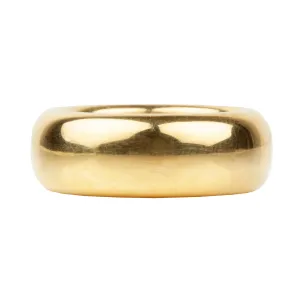 Bell & Bird Heavy High-Karat 8mm Gold Band