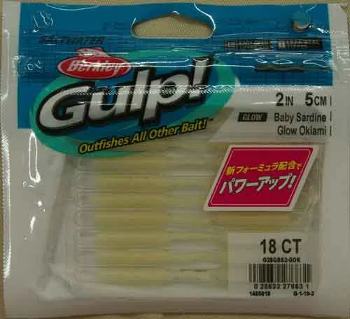 Berkley Gulp! Saltwater Baby Sardine LRF Lures